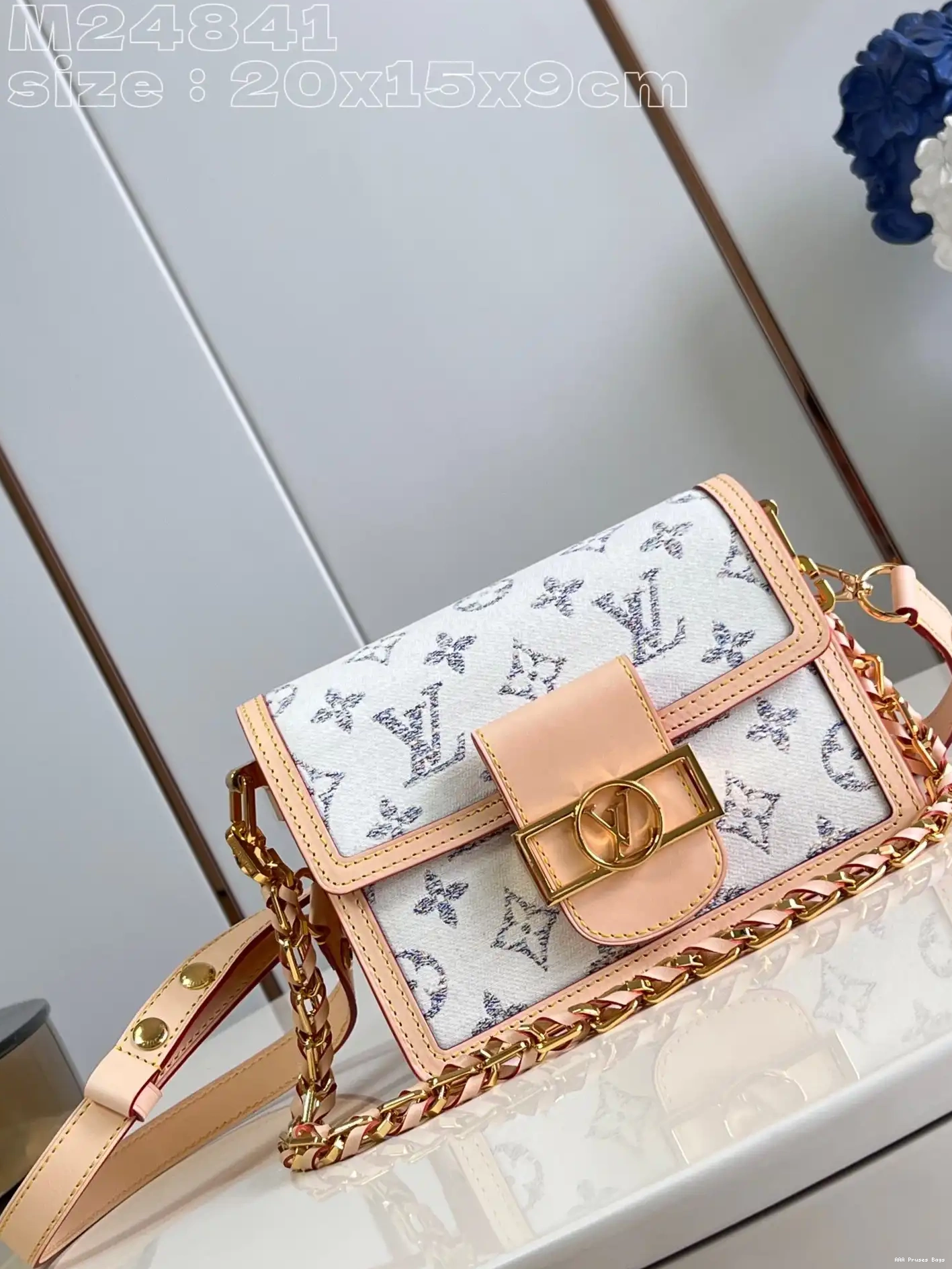 AAA Pruses Bags VUITTON MINI-20*15*9CM DAUPHINE LOUIS 0519